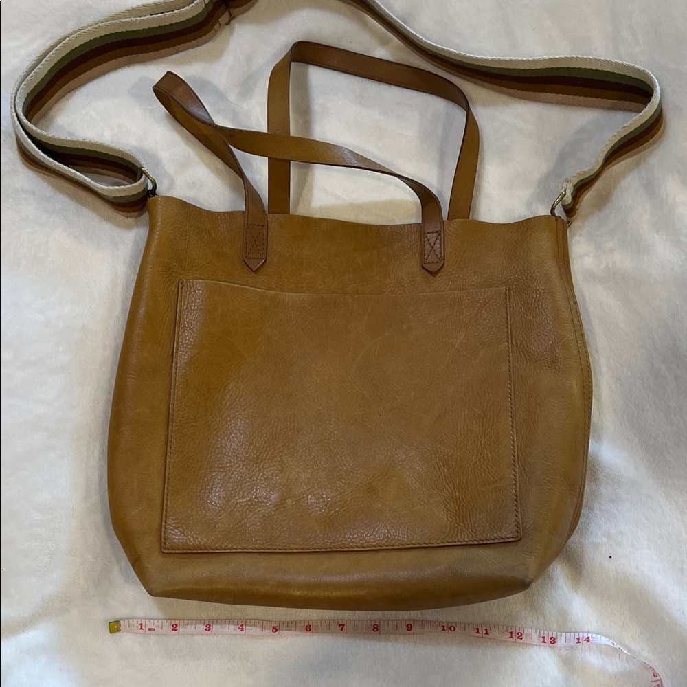 Madewell leather tote